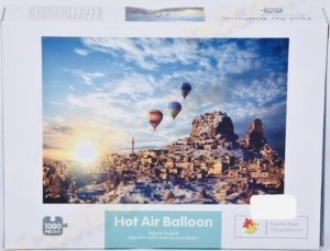 Puzzle din carton 1000 piese, model Hot Air Balloon #JJ5255