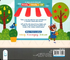 Ready Steady Go: All Around Town (Jigsaw Puzzle Book) #BK541 - Img 5