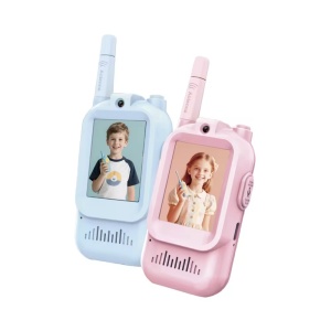 Set 2 Video Walkie-Talkie, conexiune directa Fara Internet, incaracre USB, Roz si Albastru #JJ5461 - Img 9