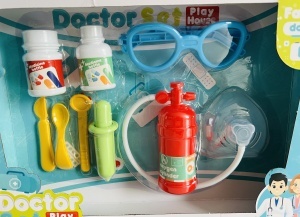 Set Trusa Medicala cu Ochelari si Masca de Oxigen, Plastic #JJ5478 - Img 3