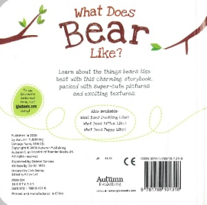 What Does Bear Like? - Touch and Feel #BK336 - Img 5