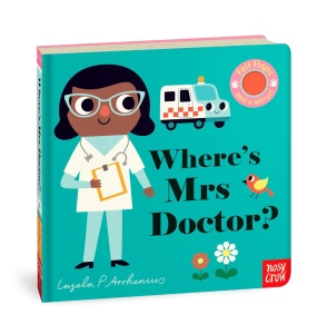 Where’s Mrs. Doctor? - Felt Flaps and Mirror #BK180 - Img 1