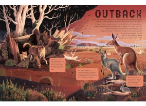 Animals at Night - With a Huge Glow in the Dark Poster #BK416 - Img 4