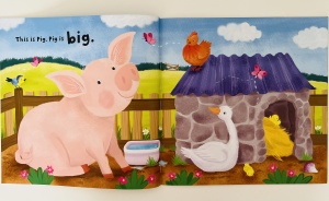 Big Pig and Piglet #BK144 - Img 2