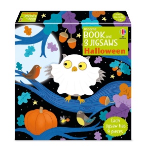 Book and 3 Jigsaws: Halloween - Usborne #BK557