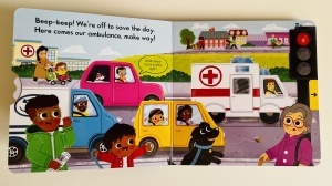 Busy Ambulance - Push-pull-slide - Campbell #BK526 - Img 2