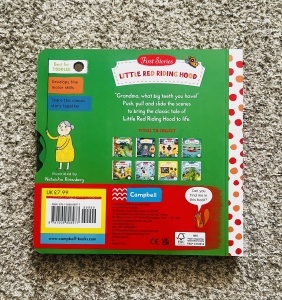 First Stories: Little Red Riding Hood - Push-pull-slide - Campbell #BK517 - Img 8