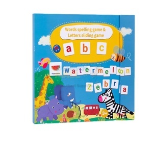 Joc educativ Carte Magnetica Montessori Recunoastere Litere si Formare Cuvinte #JJ5655 - Img 5