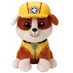 Jucarie interactiva de Plus Catel Muzical Rubble, Apasa si asculta Melodia, 20 cm, #JJ5483