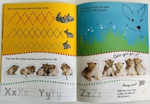 Learn to Write - Wipe Clean - Animal Babies #BK358 - Img 7