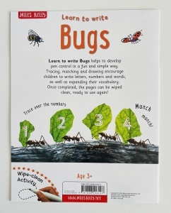 Learn to Write - Wipe Clean - Bugs #BK359 - Img 9