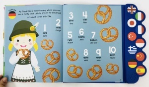 Let’s Count 1-10 Around the World - 10 Languages Sound Book #BK332 - Img 6