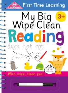 My Big Wipe Clean: Reading #BK393