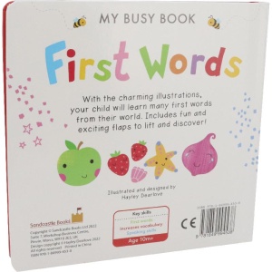 My Busy Book First Words - Lift -the -flap #BK233 - Img 4