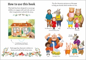 Once Upon A Time - Stick a Story - Priddy Books #BK128 - Img 2