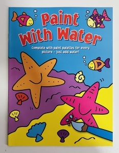 Paint with Water - Paint Palettes for Every Page #BK481