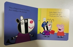 Peppa & Friends: Zoe Zebra #BK445 - Img 2