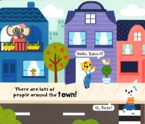 Ready Steady Go: All Around Town (Jigsaw Puzzle Book) #BK541 - Img 2