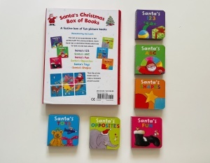 Santa’s Christmas Box of Books - 6 little books inside #BK498 - Img 4