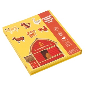 Set 2 in 1, Puzzle Magnetic si tablita de scris, Model Animale Domestice #JJ5552 - Img 7