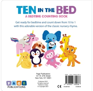Ten in the Bed - Bedtime Counting Book #BK207 - Img 3