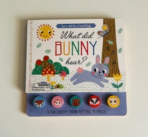 What Did Bunny Hear? - Press and Play Sound Book #BK507