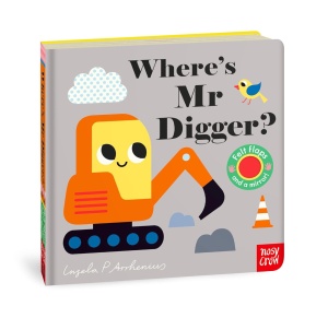 Where’s Mr. Digger? - Felt Flaps and Mirror #BK181 - Img 1