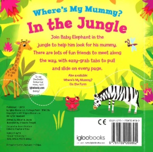 Where’s My Mummy? - In the Jungle (Pull-the-tab) #BK223 - Img 6