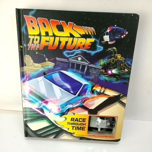 🌈Oferta Zilei❗️ Back to The Future: Race Through Time - Wind-up Delorean Car #BK273 - Img 9