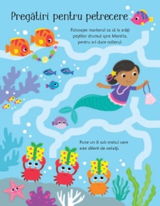 Activitati cu sirene. Scrie si sterge ( Usborne) #CR101 - Img 4