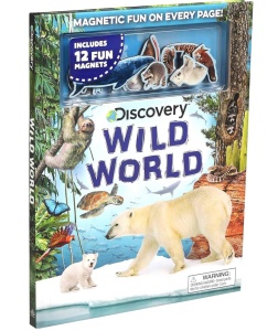 Discovery: Wild World - Magnetic Book (12 Magnets) #BK377