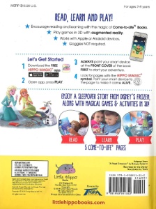 Disney Frozen: A Sleepover Party - Come-to-Life Book #BK254 - Img 5