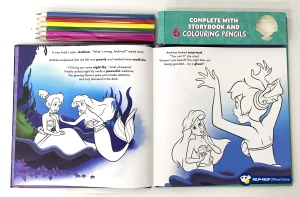Disney Princess: Ariel - Read & Colour #BK317 - Img 2