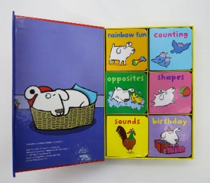 Dog and Friends Bookcase - 6 little books inside #BK311 - Img 2