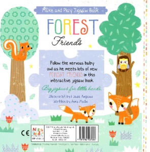 Forest Friends - Pull-Out double-sided Jigsaw Book #BK062 - Img 6