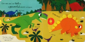 Hello Dinosaur - Stegosaurus - Push-pull-slide #BK047 - Img 6