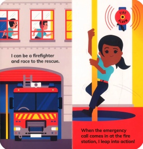 I Can Be A… Firefighter -3D Press-out Models #BK032 - Img 4