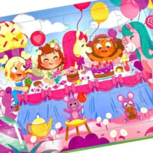 Jigsaw Book: Unicorn & Fairies, Igloo (big book) #BK488 - Img 4