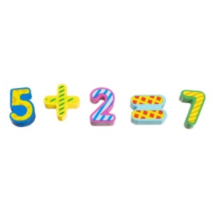Joc educativ din lemn tip Montessori, 3 in 1: sortator culori, cifre și fructe pentru feliat #JJ5043 - Img 9