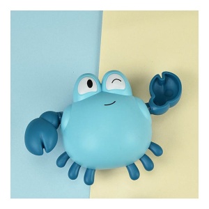 Jucarie de Baie Crab Inotator, cu cheita, Albastru #JJ5615