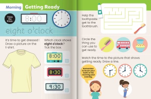 Junior Explorers: Write and Wipe - Time Book #BK407 - Img 3