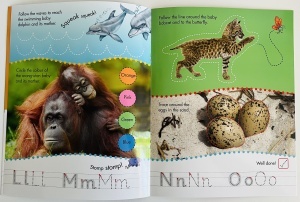 Learn to Write - Wipe Clean - Animal Babies #BK358 - Img 4