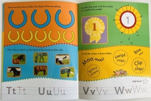 Learn to Write - Wipe Clean - Horses #BK360 - Img 7
