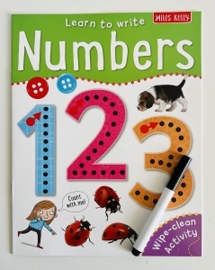 Learn to Write - Wipe Clean - Numbers #BK356