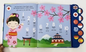 Let’s Count 1-10 Around the World - 10 Languages Sound Book #BK332 - Img 3