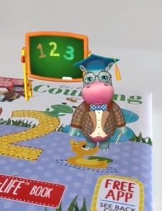 Let’s Learn Counting 123 - Augumented Reality - Come-to-Life Book #BK050 - Img 4