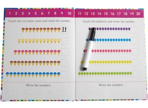 Let’s Learn First: Number Skills - Write & Wipe #BK351 - Img 2