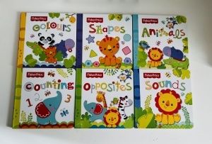 Mini Movers - Fisher Price (6 Board Books) #BK490 - Img 2