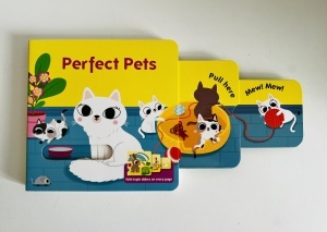 Perfect Pets - Triple slider book - Larousse Jeunnesse #BK497 - Img 2
