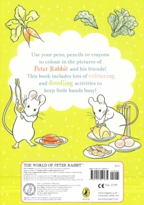 Peter Rabbit: Favourite Foods - Colouring and Doodle Book, Beatrix Potter #BK558 - Img 2
